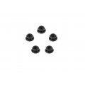 CNC Racing Set of 5 ring gear nuts for the FC212 / FC301 / FC302 (hold sprocket to carrier), For Ducati and MV Agusta models - M8x1.25