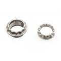 CNC Racing Titanium Rear Wheel Axle Nut Set for MV Agusta