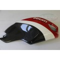 CARBONVANI - DUCATI MONSTER M1100 / M796 / M696 CARBON FIBER RH FUEL TANK SIDE PANEL DUCATI CORSE WITH FRAME AND MESH CARBONVANI - DUCATI MONSTER M1100 / M796 / M696 CARBON FIBER RH FUEL TANK SIDE PANEL DUCATI CORSE WITH FRAME AND MESH