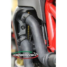 CARBONVANI - DUCATI 2017+ MONSTER 821 / 1200 CARBON FIBER WATER COOLER VENT COVER - LEFT