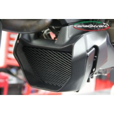 CARBONVANI - DUCATI MONSTER 1200 CARBON FIBER OIL  COOLER TIP A