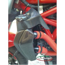 CARBONVANI - DUCATI MONSTER 821 / 1200 CARBON FIBER OIL COOLER PANELS