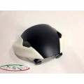 CARBONVANI - DUCATI 2017+ MONSTER 821 / 1200 WHITE & CARBON FIBER HEADLIGHT FAIRING CARBONVANI - DUCATI 2017+ MONSTER 821 / 1200 WHITE & CARBON FIBER HEADLIGHT FAIRING