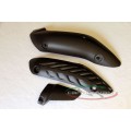 CARBONVANI - DUCATI MONSTER 821 / 1200 CARBON FIBER EXHAUST COLLECTOR GUARD KIT (3 PIECES) CARBONVANI - DUCATI MONSTER 821 / 1200 CARBON FIBER EXHAUST COLLECTOR GUARD KIT (3 PIECES)