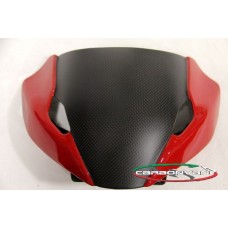 CARBONVANI - DUCATI 2017+ MONSTER 821 / 1200 RED & CARBON FIBER HEADLIGHT FAIRING