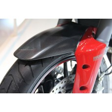 CARBONVANI - DUCATI MULTISTRADA 1200 CARBON FIBER FRONT MUDGUARD / RED for 2010-2014 CARBONVANI - DUCATI MULTISTRADA 1200 CARBON FIBER FRONT MUDGUARD / RED for 2010-2014