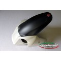 CARBONVANI - DUCATI MULTISTRADA 1200 CARBON FIBER FRONT MUDGUARD / WHITE for 2010-2014