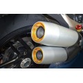 DBK Special Parts (Ducabike) Billet Exhaust End Caps for the Ducati Monster 1200