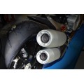 DBK Special Parts (Ducabike) Billet Exhaust End Caps for the Ducati Monster 1200