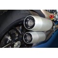 DBK Special Parts (Ducabike) Billet Exhaust End Caps for the Ducati Monster 1200