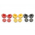 DBK Special Parts (Ducabike) Contrast Cut Frame Plug Kit for the Ducati Multistrada 1200 Enduro (2016+)