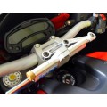 DBK Special Parts (Ducabike) Steering Damper Mount for the Ducati Monster 796/1100 Evo DBK Special Parts (Ducabike) Steering Damper Mount for the Ducati Monster 796/1100 Evo