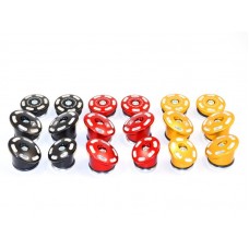 DBK Special Parts (Ducabike) Contrast Cut Frame Plug Kit for the Ducati Monster 1200 and 821 DBK Special Parts (Ducabike) Contrast Cut Frame Plug Kit for the Ducati Monster 1200 and 821