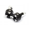 Ducabike Tri Blade Weighted Bar Ends - Short - Closeout