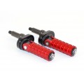 DBK Special Parts (Ducabike) Adjustable Folding Rider Footpegs for the Ducati Scrambler & Monster 797