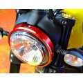 DBK Special Parts (Ducabike) Billet Aluminum Headlight Trim Ring for the Ducati Scrambler DBK Special Parts (Ducabike) Billet Aluminum Headlight Trim Ring for the Ducati Scrambler