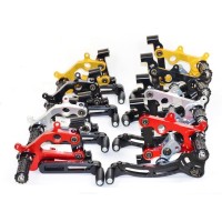 DBK Special Parts (Ducabike) Type 3 TEAM ASPAR Adjustable Rearsets for the Ducati Panigale 1299 / 1199 / 959 / 899 & Superleggera DBK Special Parts (Ducabike) Type 3 TEAM ASPAR Adjustable Rearsets for the Ducati Panigale 1299 / 1199 / 959 / 899 & Superleggera