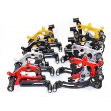 DBK Special Parts (Ducabike) Type 3 TEAM ASPAR Adjustable Rearsets for the Ducati Panigale 1299 / 1199 / 959 / 899 & Superleggera DBK Special Parts (Ducabike) Type 3 TEAM ASPAR Adjustable Rearsets for the Ducati Panigale 1299 / 1199 / 959 / 899 & Superleggera