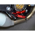 Ducabike Adjustable Folding Rider Footpegs for the Ducati Scrambler & Monster 797