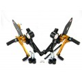 DBK Special Parts (Ducabike) Adjustable Rearsets for the Ducati Monster 696/796/1100 DBK Special Parts (Ducabike) Adjustable Rearsets for the Ducati Monster 696/796/1100