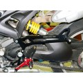 DBK Special Parts (Ducabike) Passenger Peg Kit for Adjustable Rearsets for the Ducati Monster 696/796/1100 - SHIPPING DAMAGED