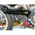 DBK Special Parts (Ducabike) Passenger Peg Kit for Adjustable Rearsets for the Ducati Monster 696/796/1100 - SHIPPING DAMAGED