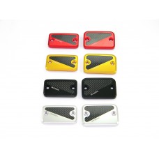 DBK Special Parts (Ducabike) Billet Front Brake & Clutch Reservoir Caps for the Ducati Hypermotard 796, & Monster 695/696/796/S2R 800 DBK Special Parts (Ducabike) Billet Front Brake & Clutch Reservoir Caps for the Ducati Hypermotard 796, & Monster 695/696/796/S2R 800