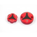 DBK Special Parts (Ducabike) Billet Front Brake & Clutch Reservoir Caps for Brembo and Performance Technology Reservoirs DBK Special Parts (Ducabike) Billet Front Brake & Clutch Reservoir Caps for Brembo and Performance Technology Reservoirs
