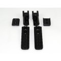 Ducabike Adjustable Rider/Passenger 'Solid' Footpegs for Ducati