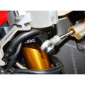 Ducabike Steering Damper Mount for the Ducati Panigale 1299 / 1199 / 959 / 899 and V2 with 53mm diameter Ohlins or Showa Forks