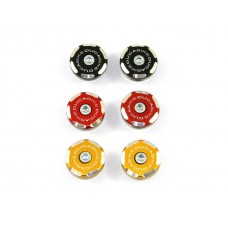DBK Special Parts (Ducabike) Front Left Wheel Axle Cap for all Ducati's (Contrast Cut)