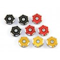 Ducabike Contrast Cut Frame Plug Kit for the Ducati ST2/ST3/ST4