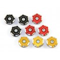 DBK Special Parts (Ducabike) Contrast Cut Frame Plug Kit for the Ducati ST2/ST3/ST4 DBK Special Parts (Ducabike) Contrast Cut Frame Plug Kit for the Ducati ST2/ST3/ST4