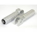 DBK Special Parts (Ducabike) Passenger 'Round Knurled' Footpegs for Ducati DBK Special Parts (Ducabike) Passenger 'Round Knurled' Footpegs for Ducati
