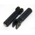Ducabike Passenger 'Round Knurled' Footpegs for Ducati