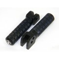 DBK Special Parts (Ducabike) Passenger 'Round Knurled' Footpegs for Ducati DBK Special Parts (Ducabike) Passenger 'Round Knurled' Footpegs for Ducati