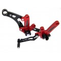DBK Special Parts (Ducabike) Adjustable Rearsets for the Ducati Diavel