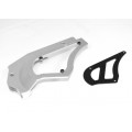 DBK Special Parts (Ducabike) Sprocket Cover w/ Plexiglass & Carbon Fiber Inserts for Ducati Hypermotard 821/939 DBK Special Parts (Ducabike) Sprocket Cover w/ Plexiglass & Carbon Fiber Inserts for Ducati Hypermotard 821/939
