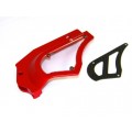 DBK Special Parts (Ducabike) Sprocket Cover w/ Plexiglass & Carbon Fiber Inserts for Ducati Hypermotard 821/939 DBK Special Parts (Ducabike) Sprocket Cover w/ Plexiglass & Carbon Fiber Inserts for Ducati Hypermotard 821/939