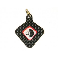 DBK Special Parts (Ducabike) Carbon Fiber Key Fob (Ring)