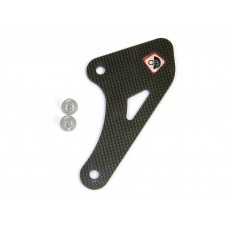 DBK Special Parts (Ducabike) Carbon Fiber Ankle/Chain Guard for Adjustable Rearsets for the Ducati Hypermotard 821/939