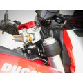 DBK Special Parts (Ducabike) Steering Damper Mount for the Ducati Hypermotard / Hyperstrada 821 / 939 / SP DBK Special Parts (Ducabike) Steering Damper Mount for the Ducati Hypermotard / Hyperstrada 821 / 939 / SP