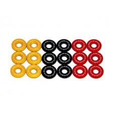 DBK Special Parts (Ducabike) Clutch Spring Retaining Caps (6) for the Ducati Hypermotard 796  Monster 620/695/696/795/796/797/S2R800  Multistrada 620 and Scrambler