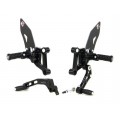 DBK Special Parts (Ducabike) SP Adjustable Rearsets for the Ducati 848/1098/1198 DBK Special Parts (Ducabike) SP Adjustable Rearsets for the Ducati 848/1098/1198