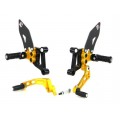 DBK Special Parts (Ducabike) SP Adjustable Rearsets for the Ducati 848/1098/1198 DBK Special Parts (Ducabike) SP Adjustable Rearsets for the Ducati 848/1098/1198