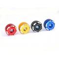 DBK Special Parts (Ducabike) Contrast Cut Weighted Bar Ends - Short - Closeout DBK Special Parts (Ducabike) Contrast Cut Weighted Bar Ends - Short - Closeout