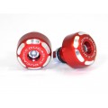 DBK Special Parts (Ducabike) Contrast Cut Weighted Bar Ends - Short - Closeout DBK Special Parts (Ducabike) Contrast Cut Weighted Bar Ends - Short - Closeout