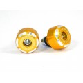 DBK Special Parts (Ducabike) Contrast Cut Weighted Bar Ends - Short - Closeout DBK Special Parts (Ducabike) Contrast Cut Weighted Bar Ends - Short - Closeout