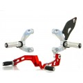 DBK Special Parts (Ducabike) Adjustable Rearsets for the Ducati Streetfighter 898/1098