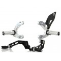 DBK Special Parts (Ducabike) Adjustable Rearsets for the Ducati Streetfighter 898/1098
